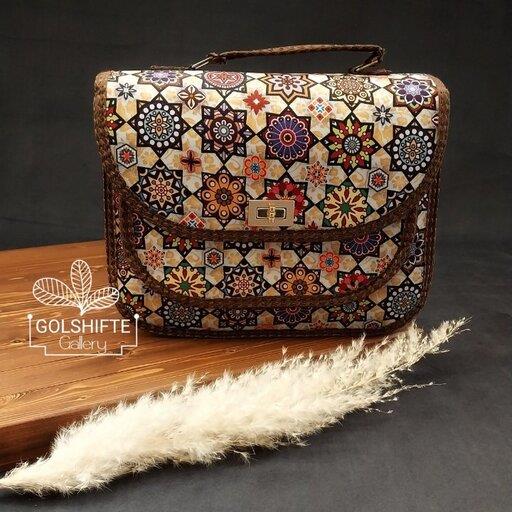 کیف دوشی سنتی بانوان  طرح بهار